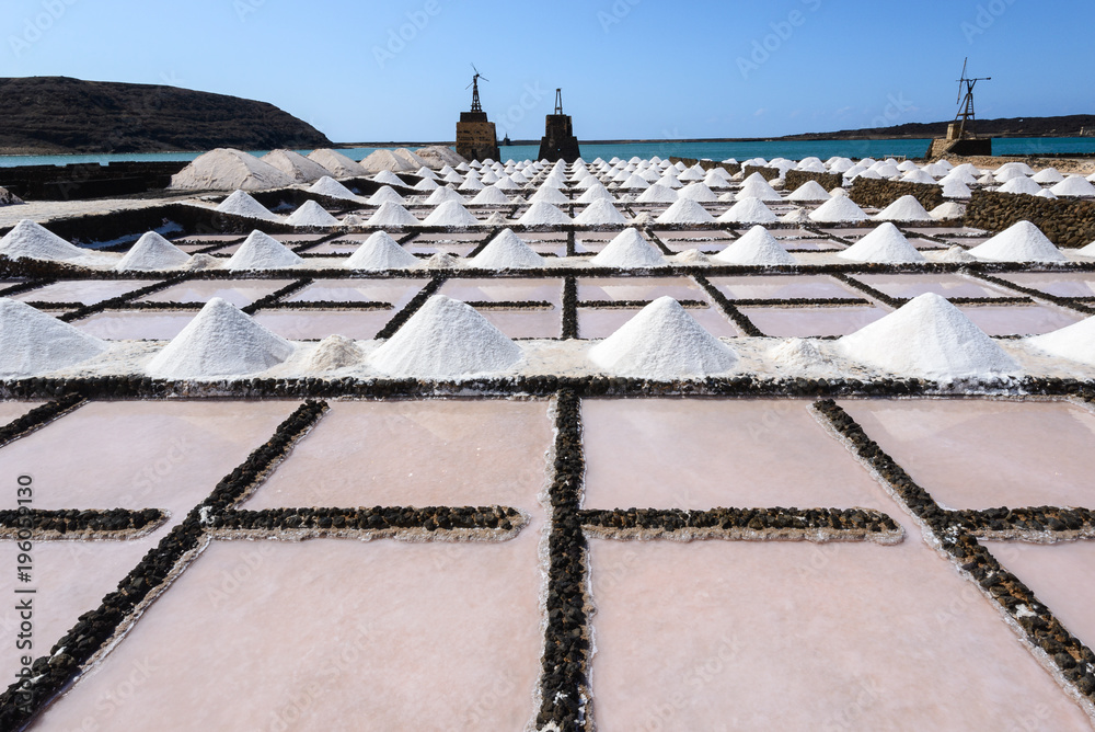 Salt works of Janubio, Lanzarote, Canary Islands