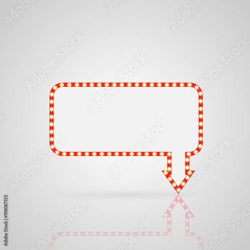 Light Bulb Sign Illustration