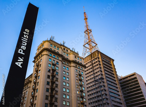 Paulista Avenue in Sao Paulo - Brazil