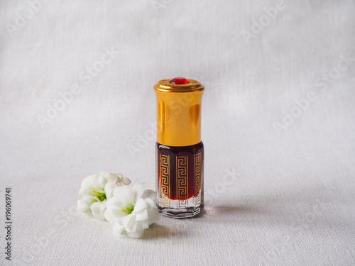 Concentrated massage oil. Arabic perfume from agarwood tree.
