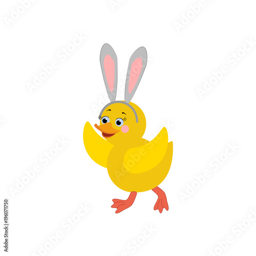 Easter chicken with ears