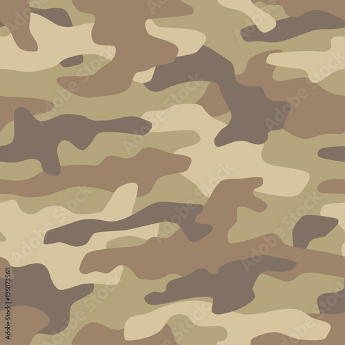 Camouflage seamless pattern. Vector illustration.