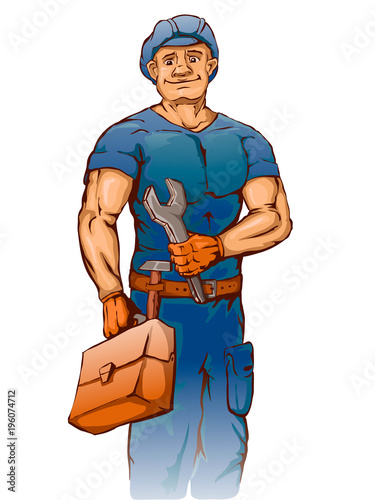 strong worker engineer