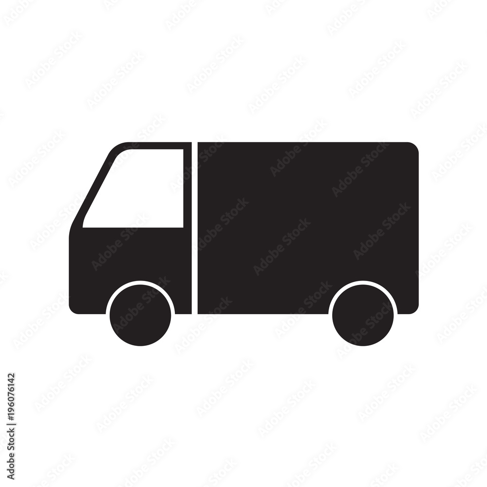 delivery truck icon- vector illustration delivery truck icon- vector illustration