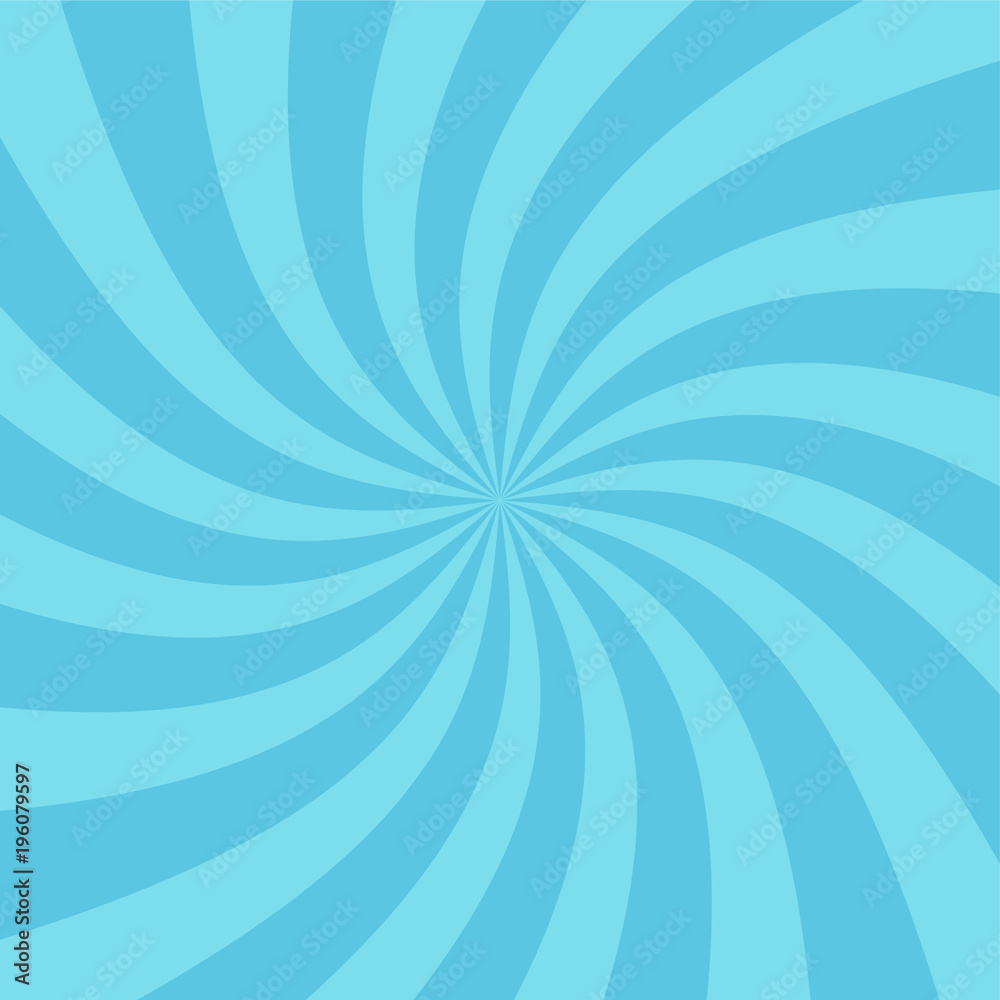 Swirling radial pattern stars background. Vortex starburst spiral twirl square. Helix rotation rays. Fun sun light beams. Vector illustration. Swirling radial pattern stars background. Vortex starburst spiral twirl square. Helix rotation rays. Fun sun light beams. Vector illustration.