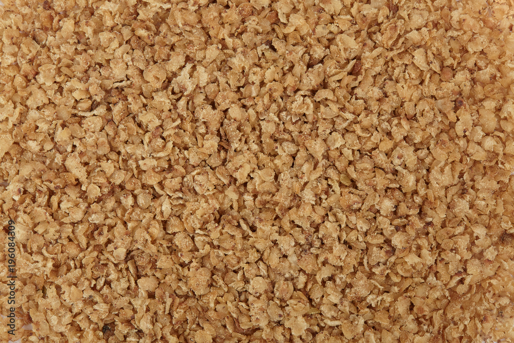 Buckwheat flakes background texture Buckwheat flakes background texture