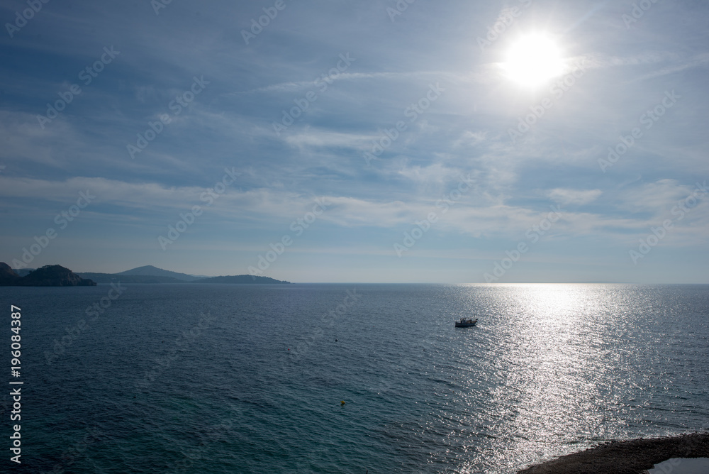 Ses Boques beach on the island of Ibiza Ses Boques beach on the island of Ibiza