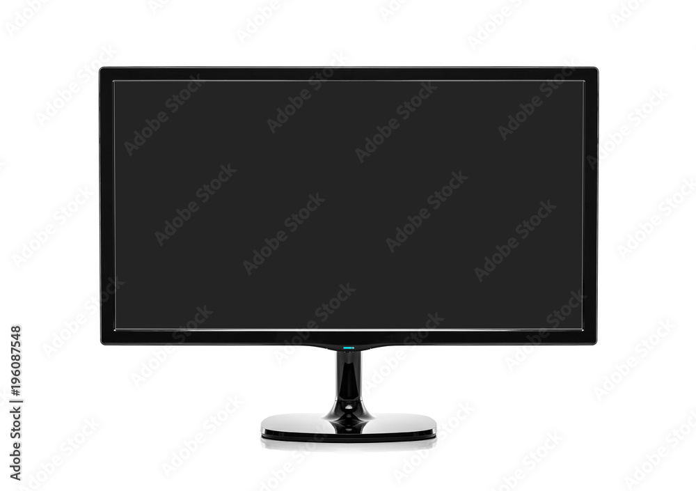Computer monitor or TV isolated. Computer monitor or TV isolated.