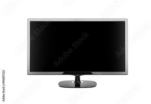 Computer monitor or TV isolated.