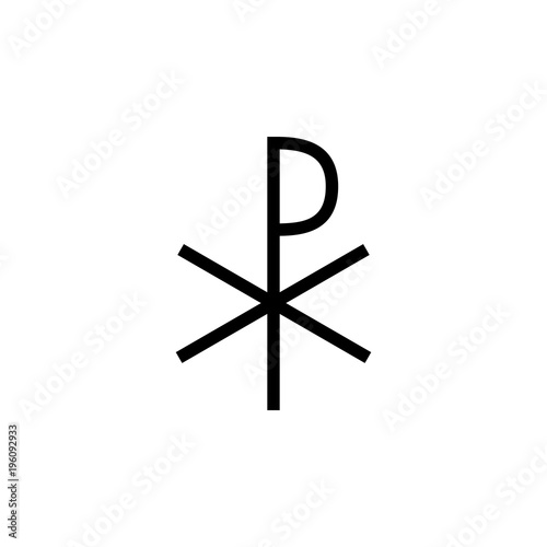 Cross of Constantine icon. Elements of cross icon. Premium quality graphic design. Signs and symbol collection icon for websites, web design, mobile app, info graphics