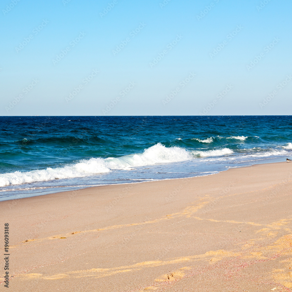 in oman coastline sea ocean   gulf rock and beach relax near sky