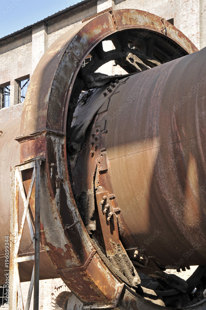 Obraz premium Give up the production of machinery and equipment