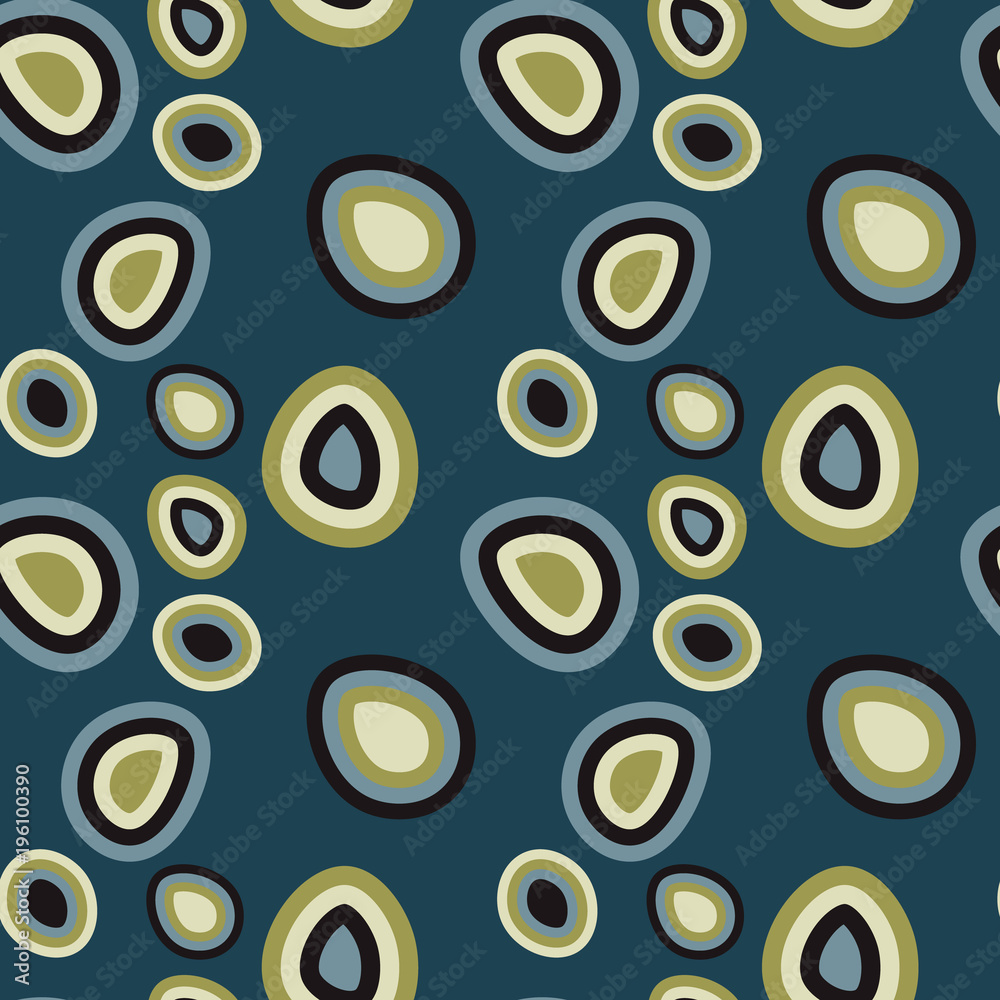 Nature wonders seamless pattern. Authentic design for digital and print media.
