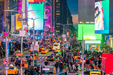 Fototapete New York Times Square im Herzen Manhattans  © f11photo