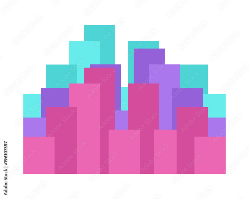 Fototapeta premium abstract building skyscraper cityscape architecture construction image vector