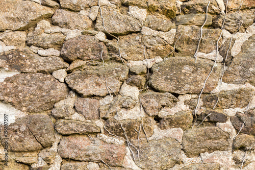 Stone wall texture vintage very old rock
