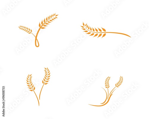 wheat Logo Template