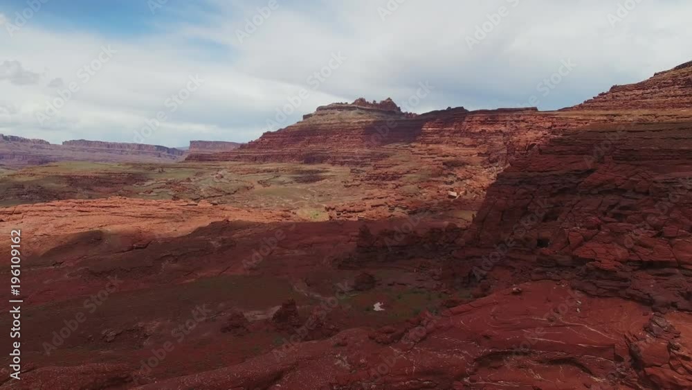 Flying Through Epic Grand Canyon Like Vista Flying Through Epic Grand Canyon Like Vista