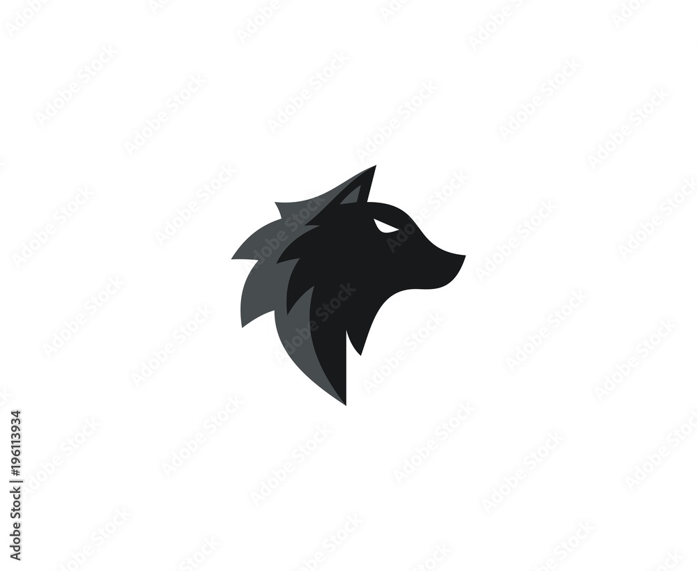 Fototapeta Logo Wolf