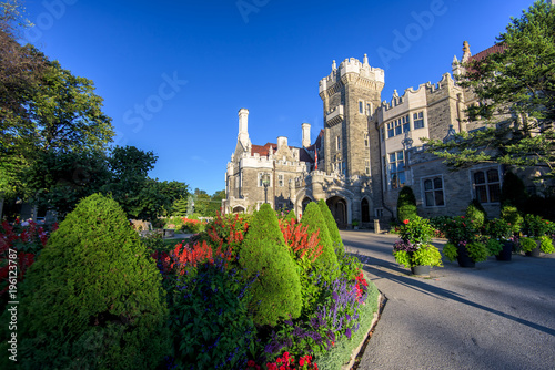Casa Loma building in Toronto, Canada