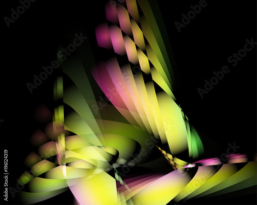 Abstract background composed of simple elements 