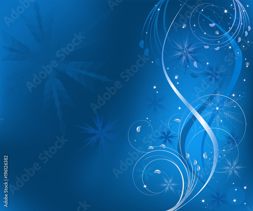 Wallpaper Mural Abstract floral vector illustration Torontodigital.ca