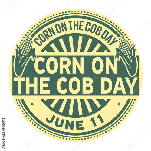 Corn on the Cob Day stamp
