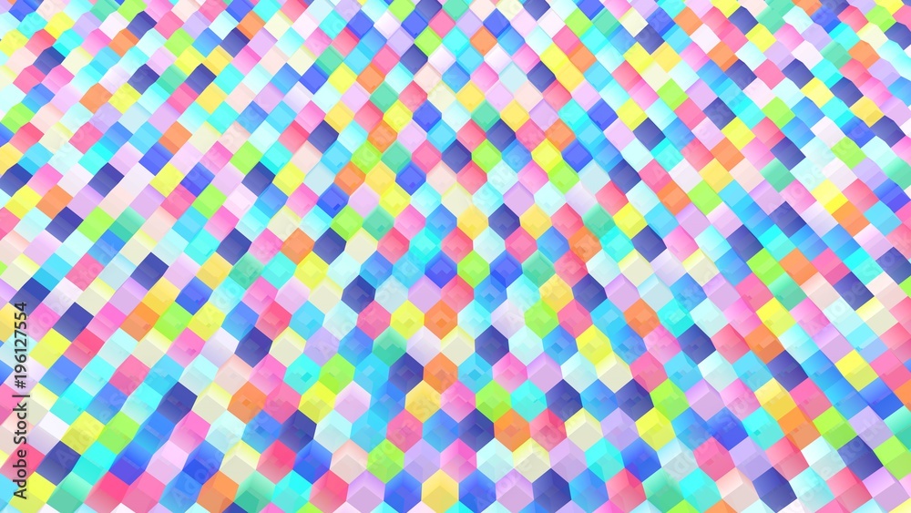 Cubes background. Colorful wallpaper. 3d rendering. Abstract geometric backdrop. Blocks. Simple poster. Square shapes. Digital image. Cubes background. Colorful wallpaper. 3d rendering. Abstract geometric backdrop. Blocks. Simple poster. Square shapes. Digital image.