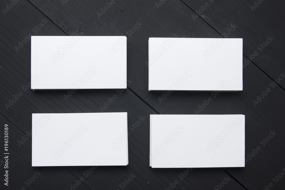 Business cards Mockup on color background. Flat Lay. copy space for text Business cards Mockup on color background. Flat Lay. copy space for text