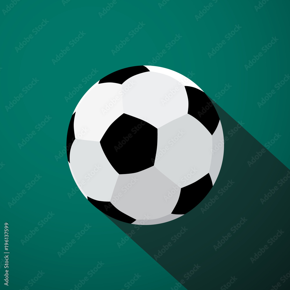 Soccer Ball Icon. Vector Football Game Symbol. Soccer Ball Icon. Vector Football Game Symbol.