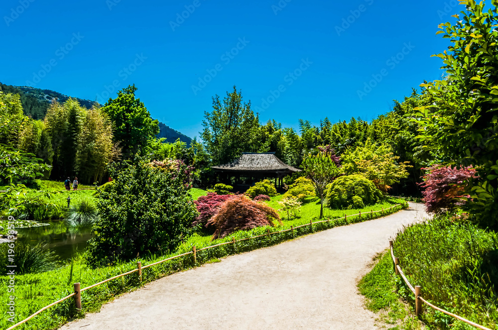 Naklejka premium Jardin Japonais.