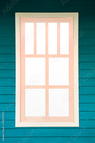 Wall and windows decorative frame. Abstract architectural.