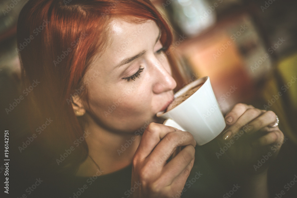 Relax with coffee. Relax with coffee.