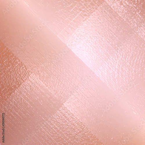 Rose Gold foil texture background, vector illustration