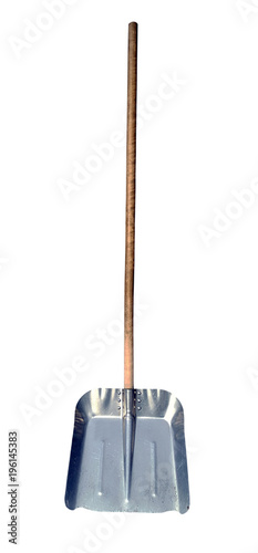 Shovel isolated on white