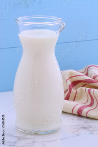 Fresh retro styling milk