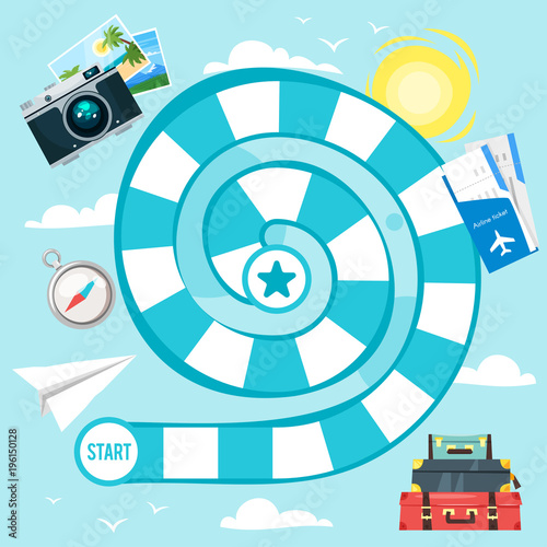  kids travel board game