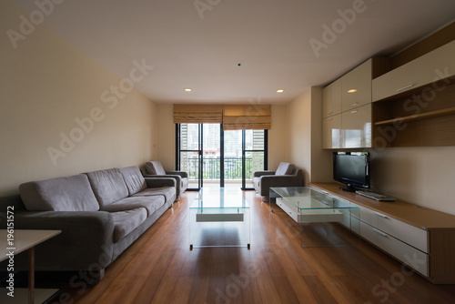 Modern spacious lounge or living room interior © Tracy Ben