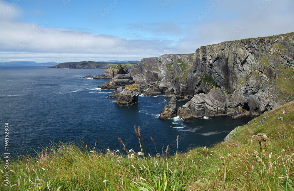 Fototapeta premium Rocky Irish coast on Mizen Head