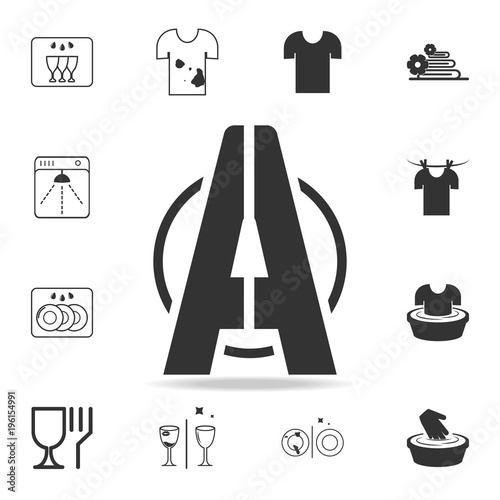 sign can be hung icon. Detailed set of laundry icons. Premium quality graphic design. One of the collection icons for websites, web design, mobile app