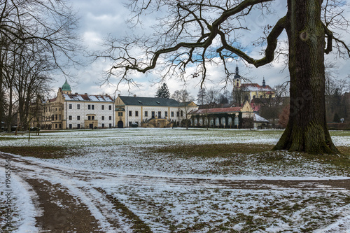 Historyczny pałac w Castolovice, Republika Czech