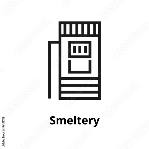 Smeltery Line Icon