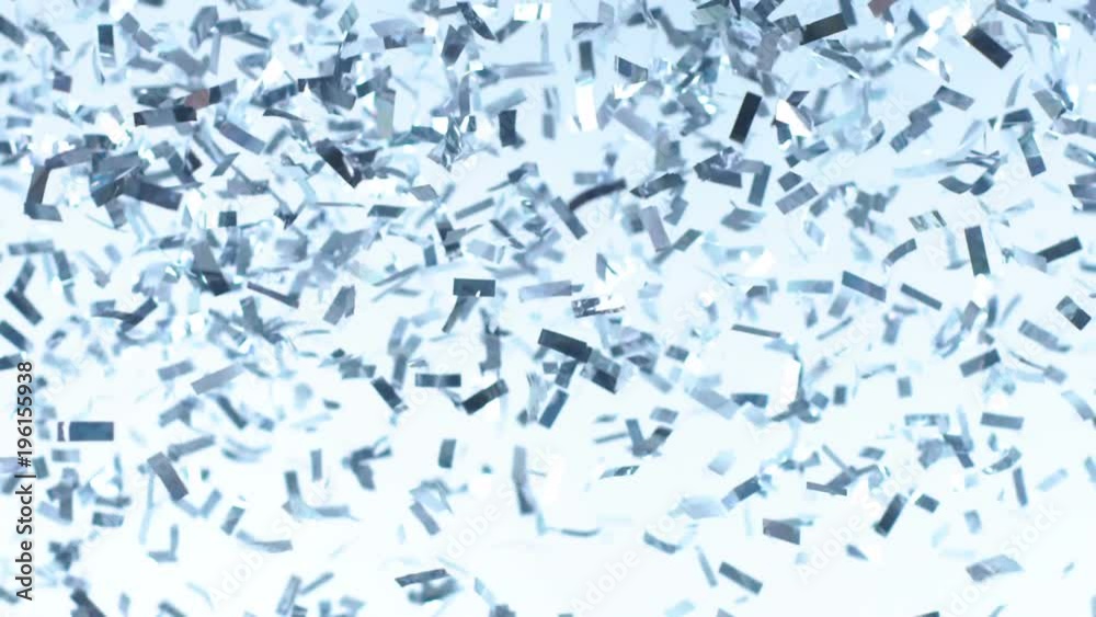 Colorful confetti explosion. Party background.