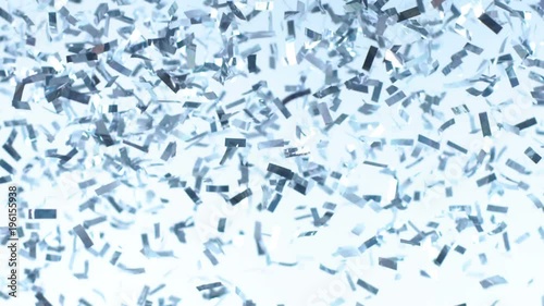 Colorful confetti explosion. Party background.