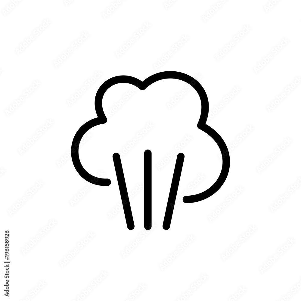 Smoke steam icon Smoke steam icon