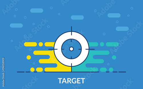 business target marketing icon