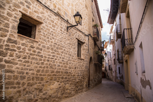 Town of Monroyo in the Mantarraya region of Spain Aragón Teruel photo