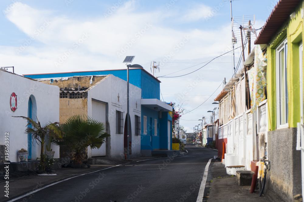A walk through the streets of El Remo at La Palma / Canary Islands near Puerto Naos