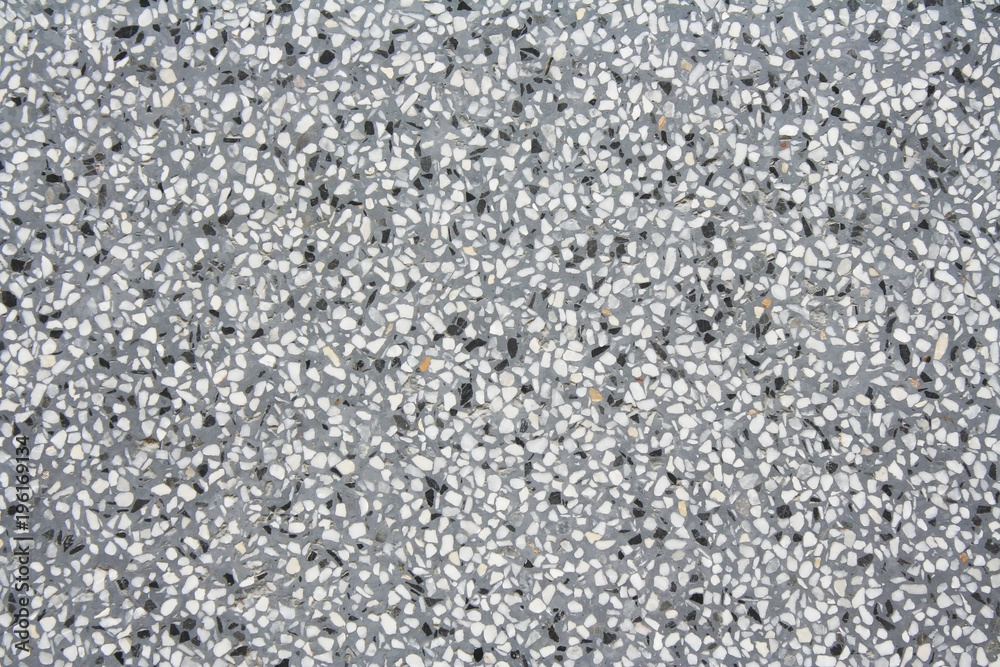 Marble small rock or terrazzo with hamper seamless pattern on white background Marble small rock or terrazzo with hamper seamless pattern on white background