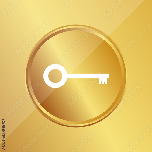 Gold Medaille - Türschlüssel